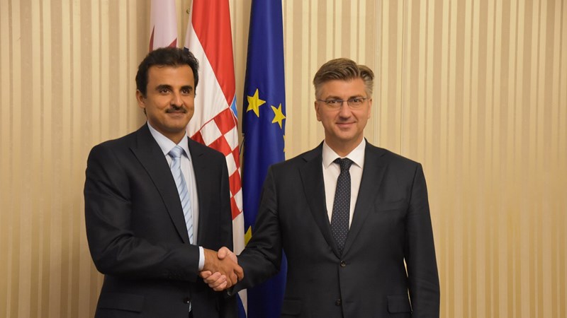 Snažnija gospodarska suradnja i porast investicija zajednički interes Hrvatske i Katara